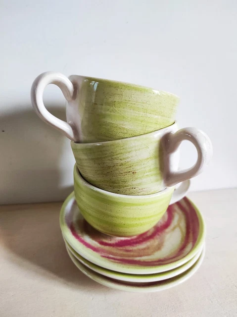 Tasse Avec Soucoupe Richard Ginori - Céramique Blanche Vintage - Lavable Lave-vaisselle