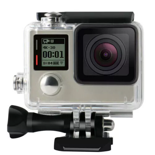 For Gopro Hero 3 3+ 4 Camera Transparent Waterproof Diving Swiming Housing Case