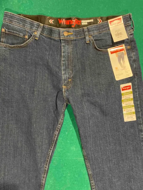 Wrangler Jeans REGULAR FIT New Mens Zipper Fly MANY SIZES AND COLORS NWT