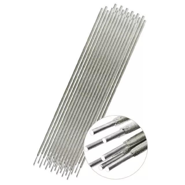 Electrodes soudage rutile 2 x 300 mm 25 pièces AWELCO Baguette enrobée soudure à