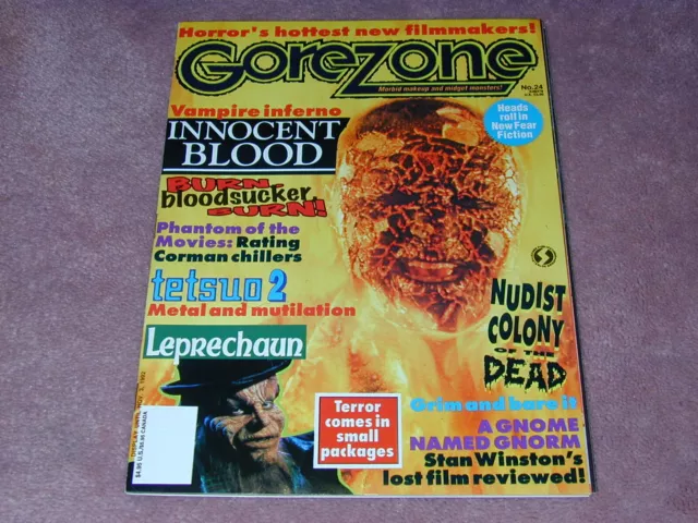 GOREZONE magazine # 24,  Free Shipping USA, Gore Zone