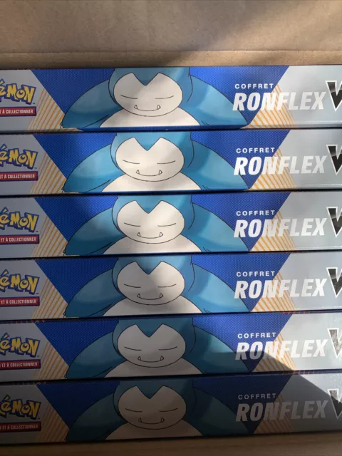 Achetez le coffret de cartes Pokémon Ronflex V chez Cardstoys !
