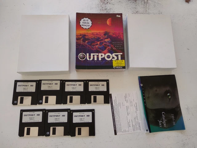 Jeu PC Outpost – Version Big Box – Complet – Bon état