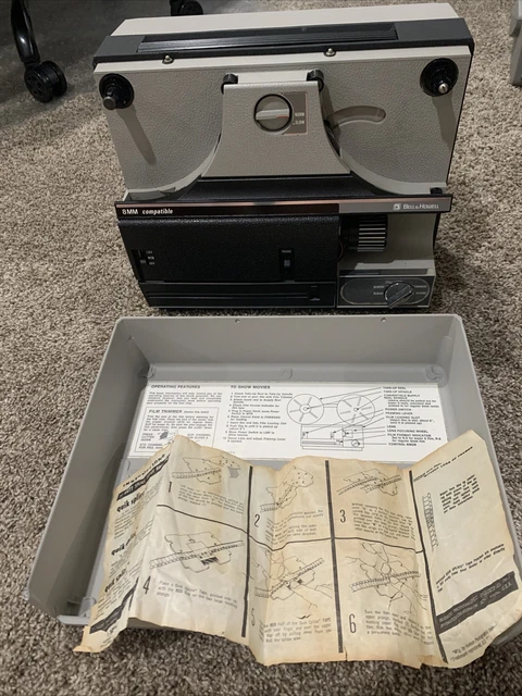Bell & Howell Filmsonic Model 626R 8Mm Projector Vintage
