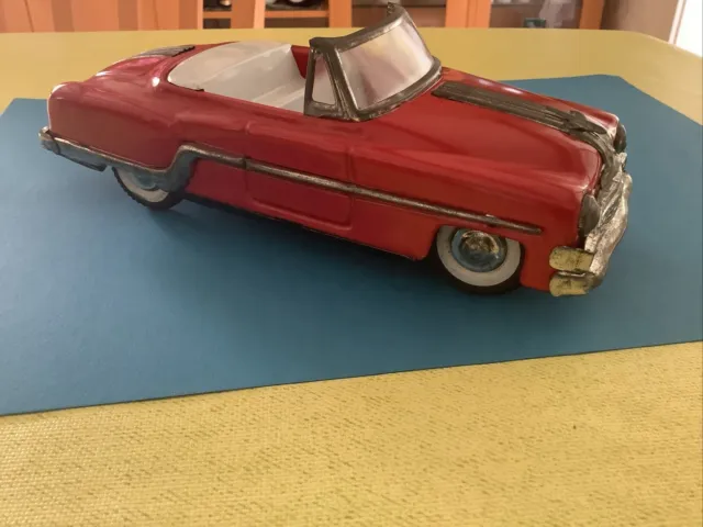 Blechauto Amar Toy - Blech-Cabriolet Minister Deluxe 24cm, OVP Indien,  ca. 1965
