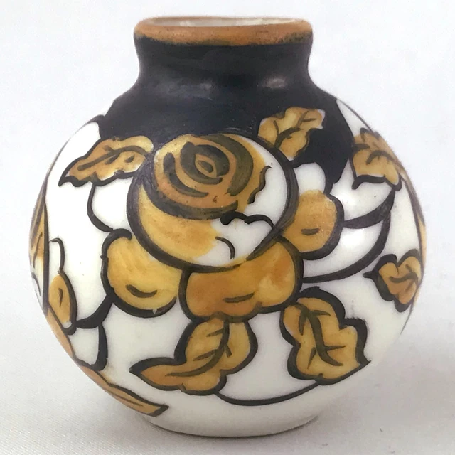 VASE Miniature Ancien, Porcelaine SC à LIMOGES Art Déco 1930, desvres/sevres...