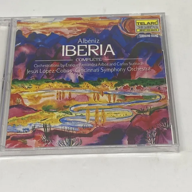 Isaac Albeniz Iberia Complete Jesus Lopez-Cobos Cincinnati Symphony Orchestra CD