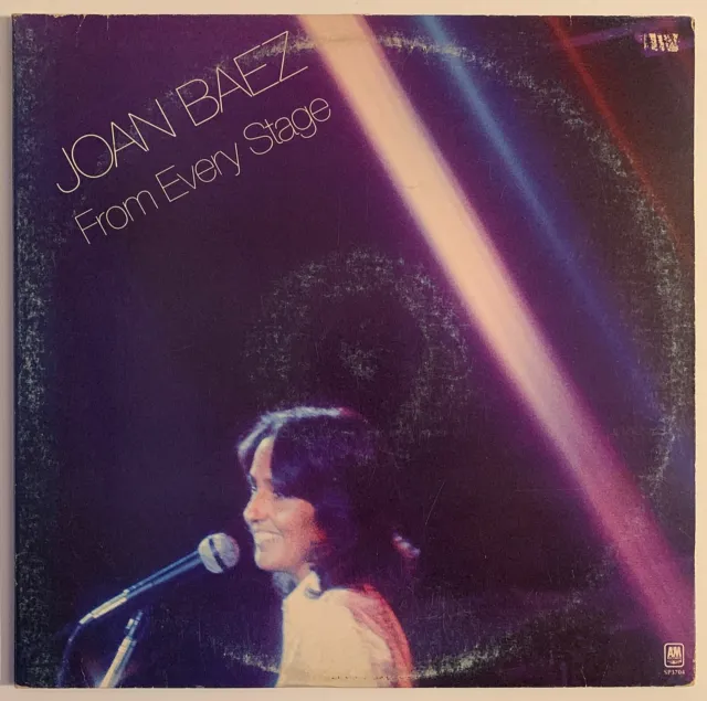 Joan Baez – From Every Stage [2 LP] (A&M - SP3704) 1976 Original US Press