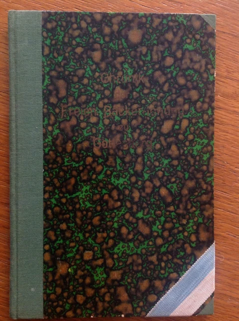 Büchlein CHRONIK FREIEN  BÄCKER-INNUNG GOTTESBERG/Boguszow Schlesien 1926