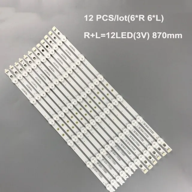 12× LED-Streifen für LG 42LM3700 42LS3400 LC420DUN 6916L-0882A 0913A 6916L-1028A