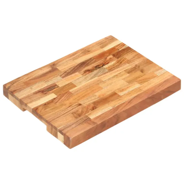 Chopping Board 40x30x4  Solid Acacia Wood I2J7