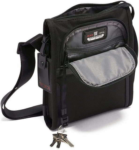TUMI  Alpha 3 Small Pocket Crossbody Bag Black-NEW 3