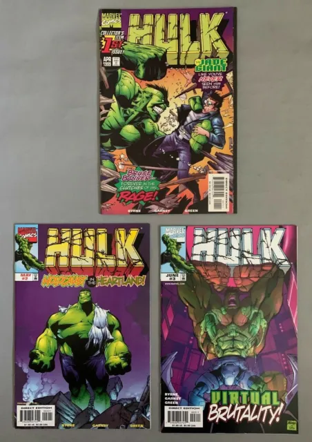 Hulk #1, 2 & 3 (1999) John Byrne & Ron Garney