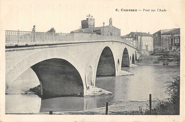 Carte Postale Ancienne NARBONNE / LES TROIS PONTS - Département Aude (11) - Années 1900