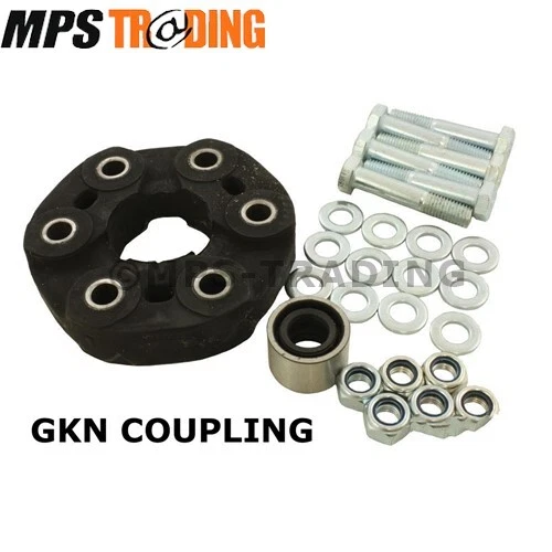 DISCOVERY 1 2 P38 Rear Propshaft Rubber Coupling + Fitting Kit GKN