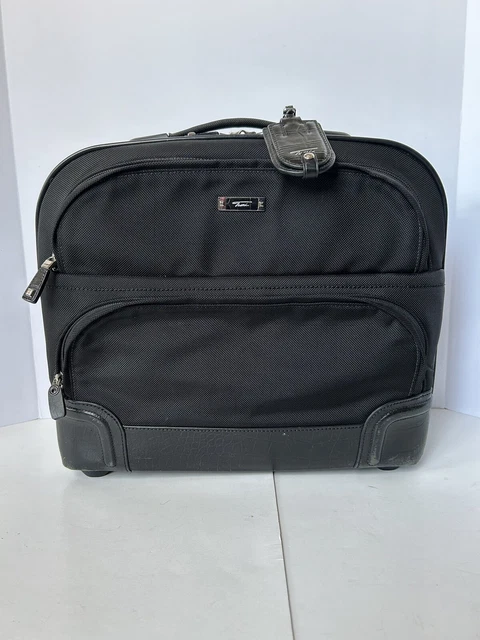 TUMI Georgetown Dumbarton 2-Wheel Rolling Nylon And Leather Briefcase Business