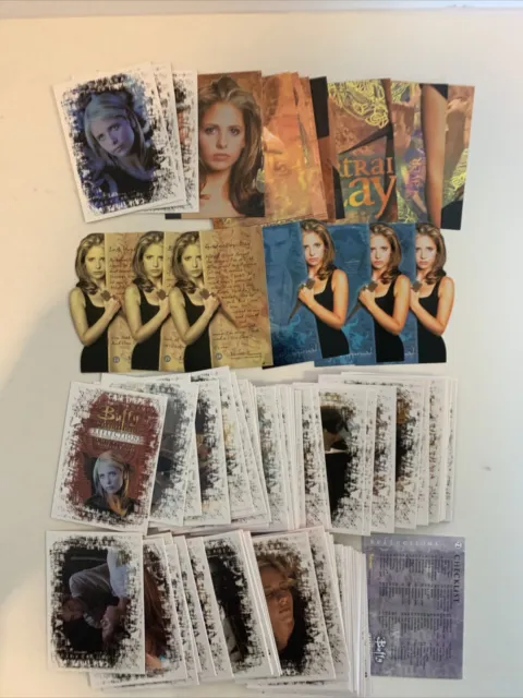 Buffy Reflections Complete Trading Card Set w/ Chase/Promos