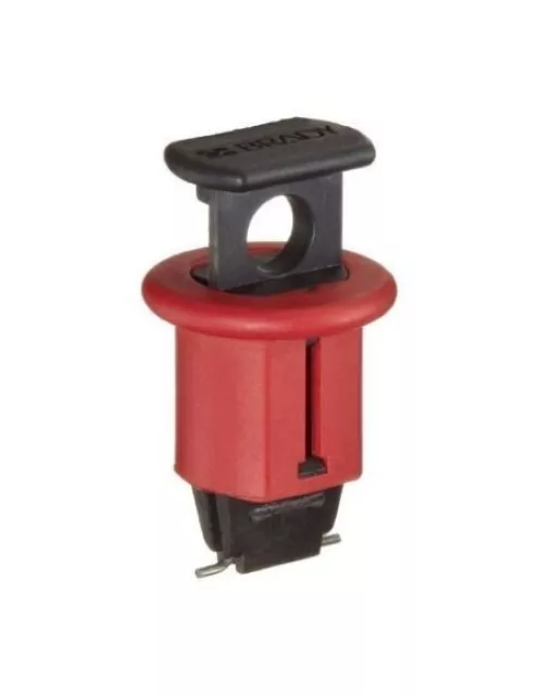RED MCB TAG MINIATURE CIRCUIT BREAKER LOCKOUT PIN OUT STANDARD LOTO #3 Pieces#