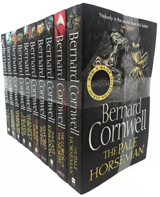 Bernard Cornwell The Last Kingdom Series 10 Books Collection Set PACK NEW BRAND