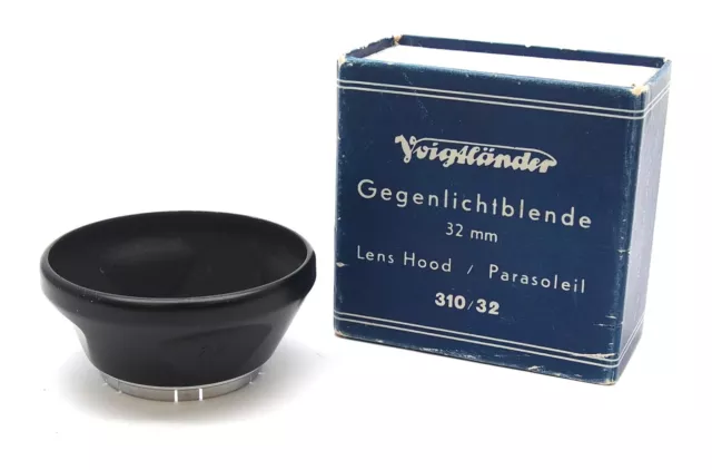 Voigtlander 310/32 32mm Push On Lens Hood, Boxed - UK Dealer