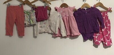 Baby Girls Bundle Of Clothes Age 12-18 Months Next Mini Club Tu