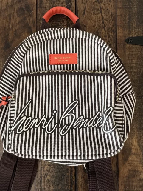 Henri bendel best sale striped backpack