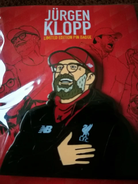 Badge Liverpool FC – Klopp & Hendo – Édition Limitée Rare – Neuf Sous Scellé