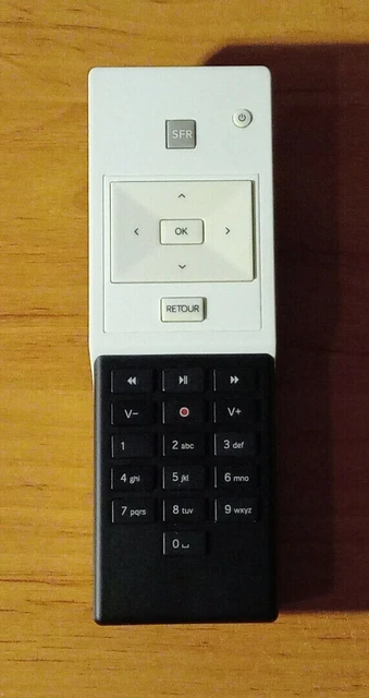 Télécommande SFR D'origine Pour Décodeur TV SFR - Occasion En Très Bon état