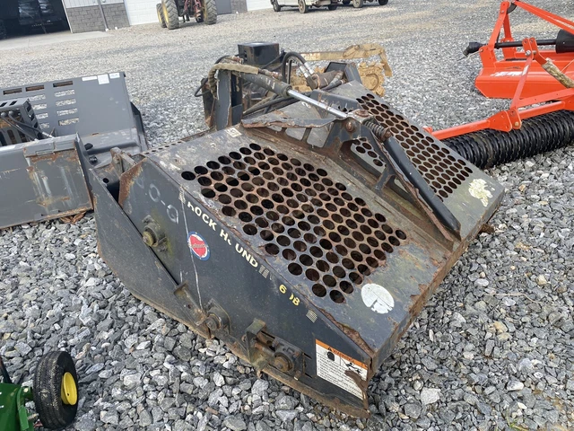 Rock hound 60B Landscaping rake Rockhound 5ft 60" Skid Steer attachment