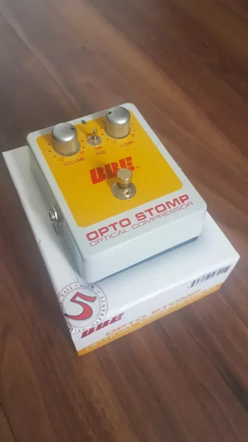 BBE Opto Stomp guitar pedal, in box.