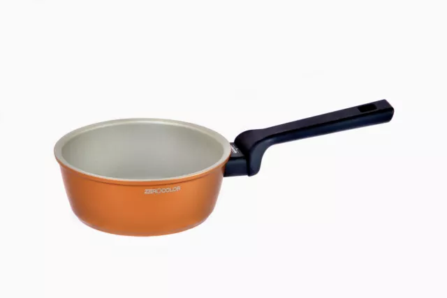 Cocotte Zerocolor Antiadhérent Santé Aluminium 16 CM Fabriqué en Italie