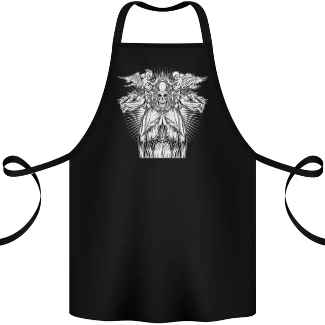 Angel of Death Day of the Dead Skull DOTD Cotton Apron 100% Organic