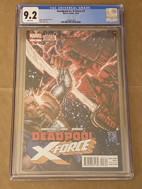 Marvel | Deadpool vs. X-Force #3 (10/14) CGC 9.2 White Pages
