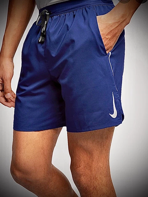 NIKE FLEX STRIDE Dri Fit Running Pocket Shorts Brief Lined Blue Med AJ7779 492 28.99 PicClick UK