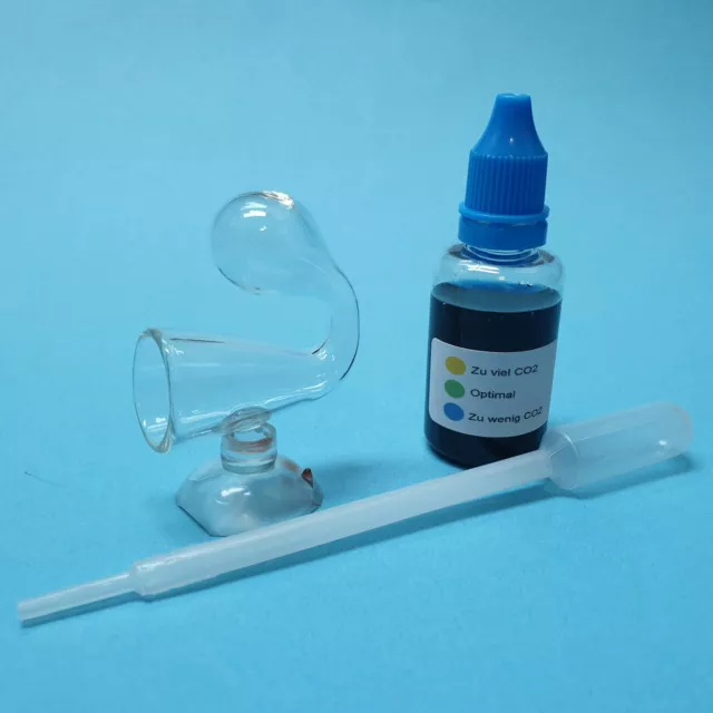 CO2 Set (Dropchecker + Messlösung + Pipette) 20mg 30mg Dauertest