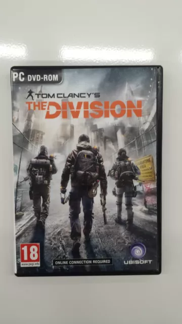 Tom Clancys The Division PC empty box and cover only