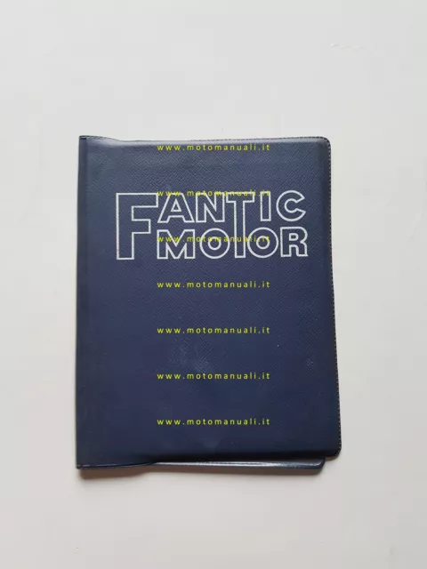 Fantic Trial 301 - 125 1985 manuale uso manutenzione libretto originale italiano