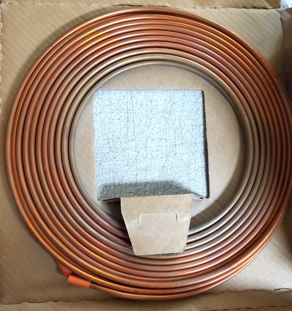 New Wolverine 1/4" OD x 50' Copper Refrigeration Tube / Tubing