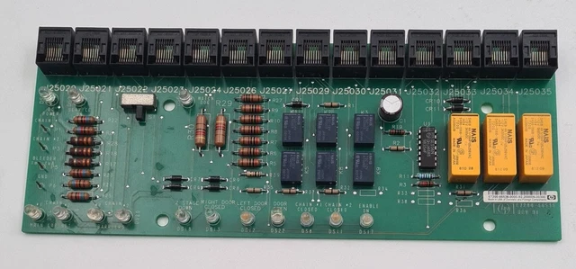 HP Hewlet Packard E7200-66538 Rev. B1 5DX X-Ray Interlock Junction Board