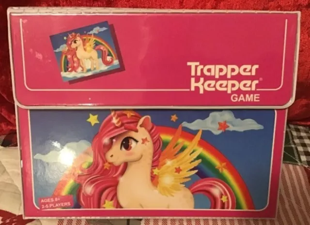Trapper Keeper Pink Unicorn Cover Game