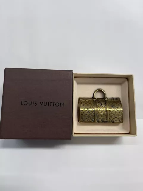 LOUIS VUITTON Novelty Not for Sale Monogram Duffle Bag Keepall Motif  Paperweight