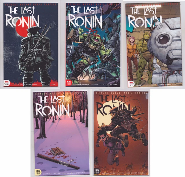 Teenage Mutant Ninja Turtles The Last Ronin #1-5 Complete Series SET TMNT IDW
