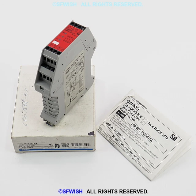 OMRON G9SB3012A SAFETY Relay Unit 219.97 PicClick
