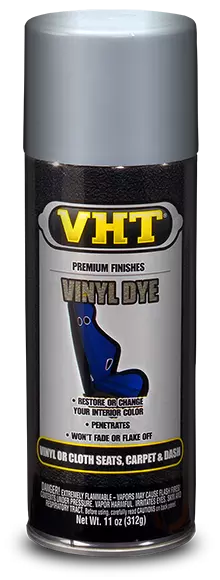 VHT Vinyl Dye Seat Dashboard Carpet Colouring Spray Gloss Jet Black SP941