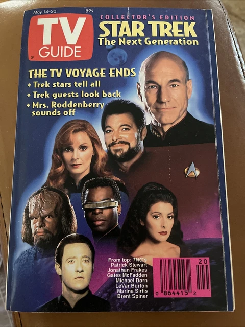 Vintage TV Guide Star Trek TNG Finale Collectors Edition May 14-20 1994