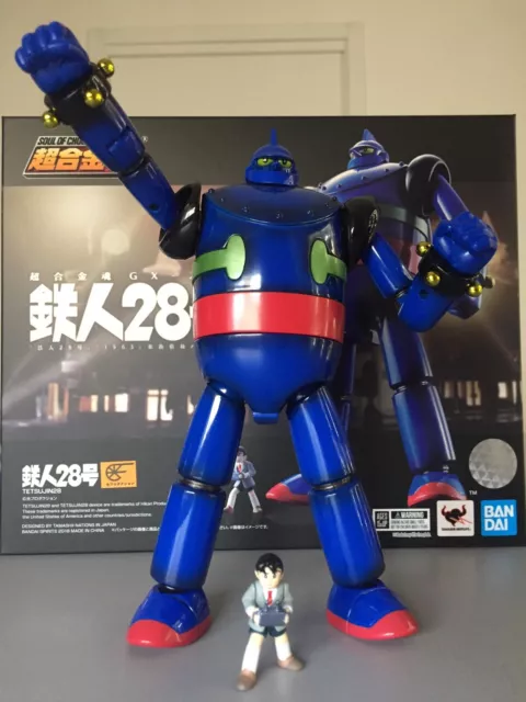 Bandai Soul Of Chogokin GX-24R TETSUJIN 28-GO 1963 With Theme Song Version