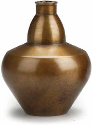 Nousaku Vase Flower base Gold Brown [brass] 330121 Japan