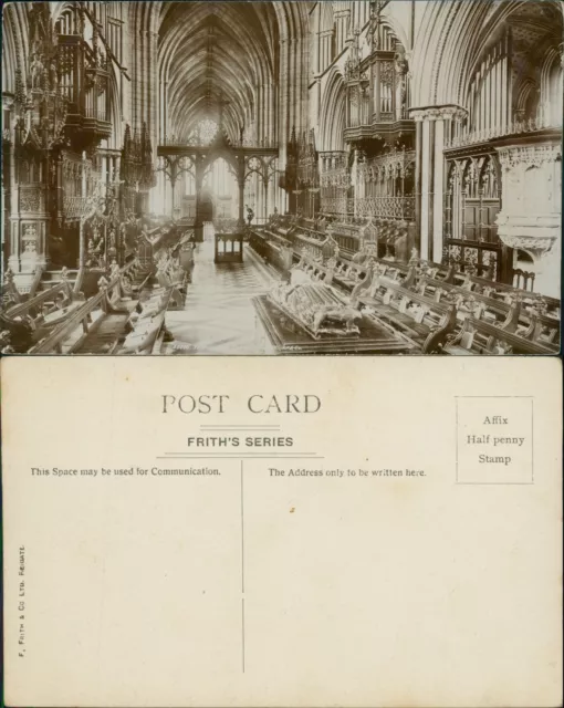 Worcester Cathedral echtes Foto RP Friths Serie