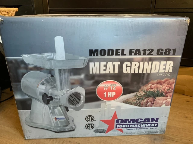 Omcan FA12 G81 Meat Grinder 21720 New in Box 