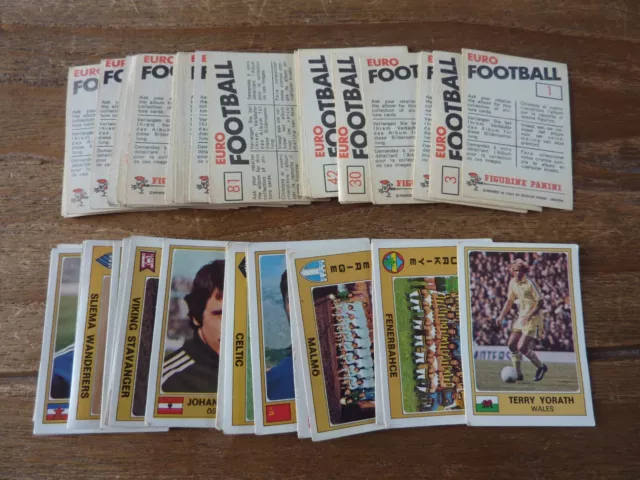 Panini Euro Football 1976/77 Stickers - Good -  Pick & Choose Your Stickers!